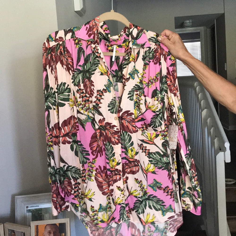 Free people small tropical print